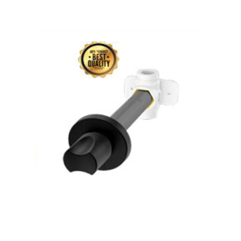 Встроенный стопорный клапан для скрытой установки-матовый черный круглый |