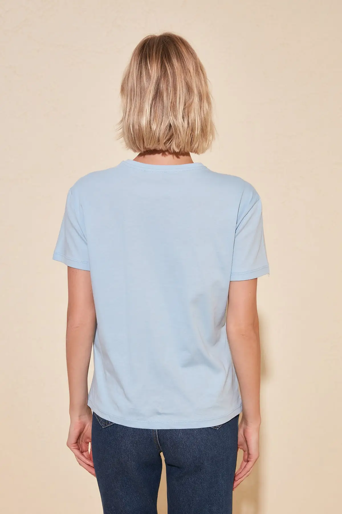 Трикотажная футболка с принтом TWOSS20TS0770 | Женская одежда