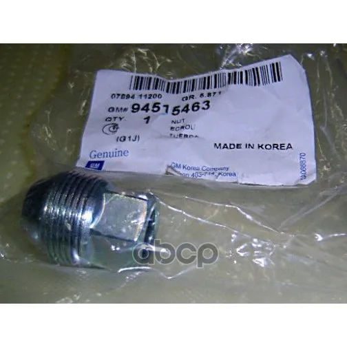 Wheel nut Chevrolet Aveo (T250) 2005-2011 GENERAL MOTO |