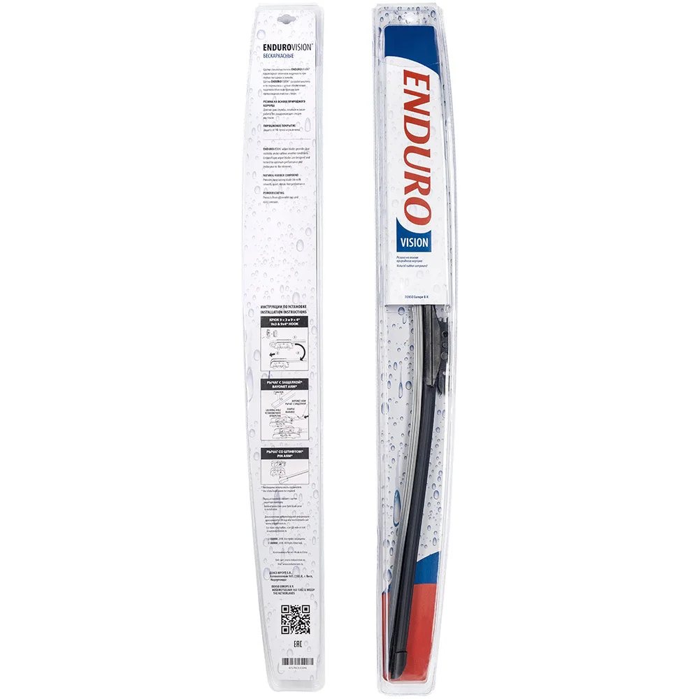 Wiper blade бескаркасная 43 cm 1 PCs [Endurovision EFR043] | Автомобили и мотоциклы