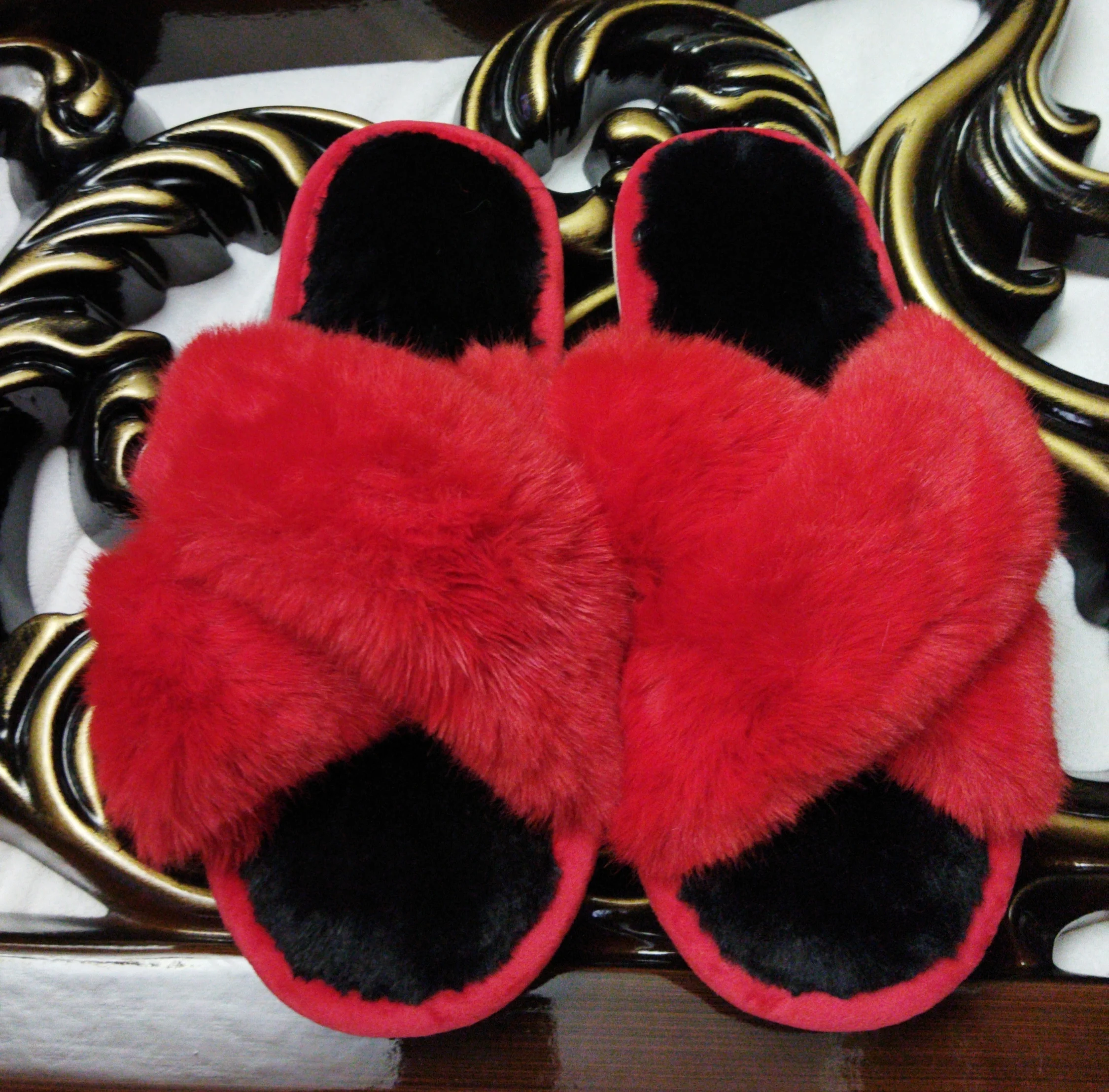 Тапочки Пушистые Женские Купить