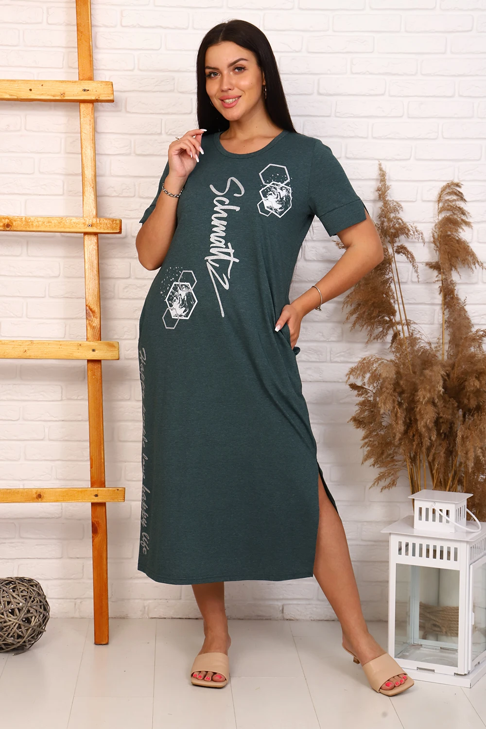 Туника женская домашняя | Платья