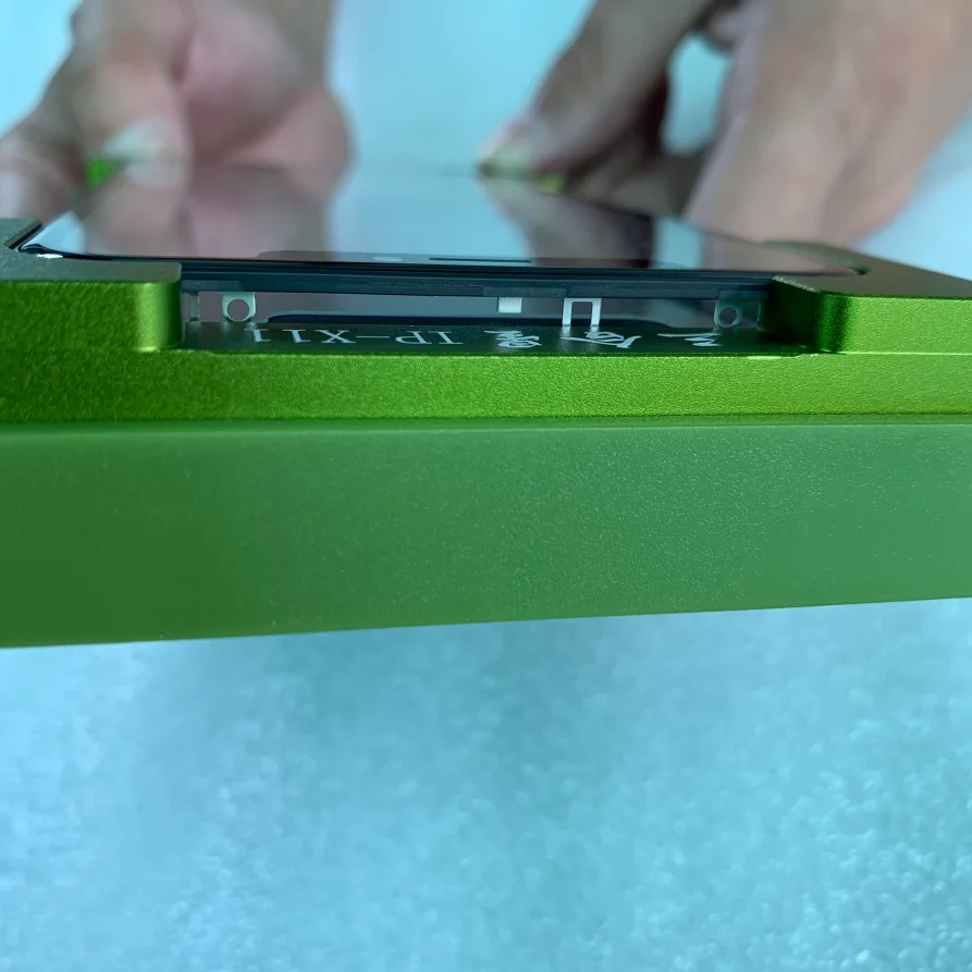 Sameking прессформа 2 в 1 зеленая форма ip xr 11pro прессформа для ОСА/ТП/стекло ламинирование поставка фабрики