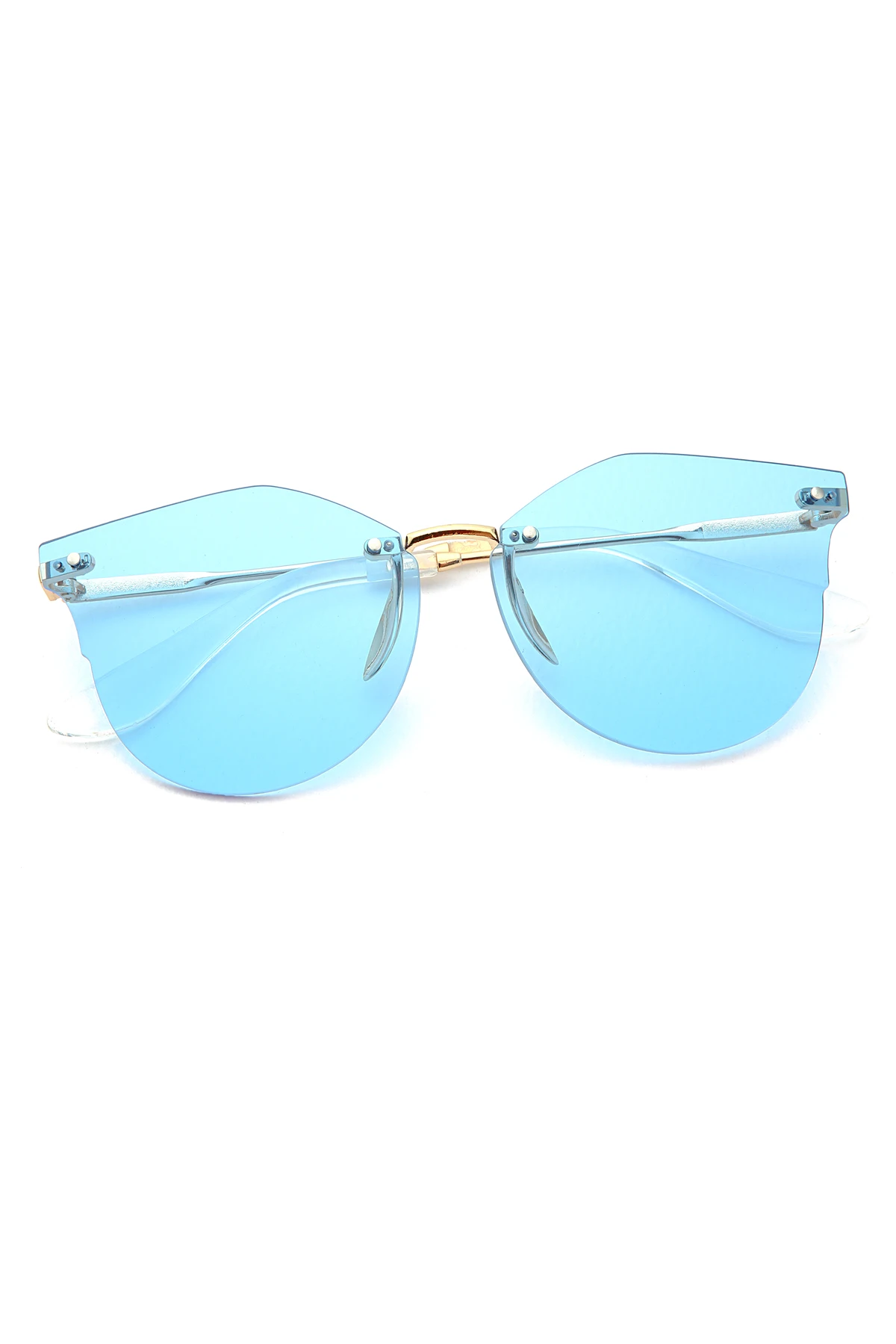 

2020 top Brand Luxury Fashion Women 'S Blue Metal Glasses UV400 APSN003805 Aqua di Polo 1987 Sunglasses