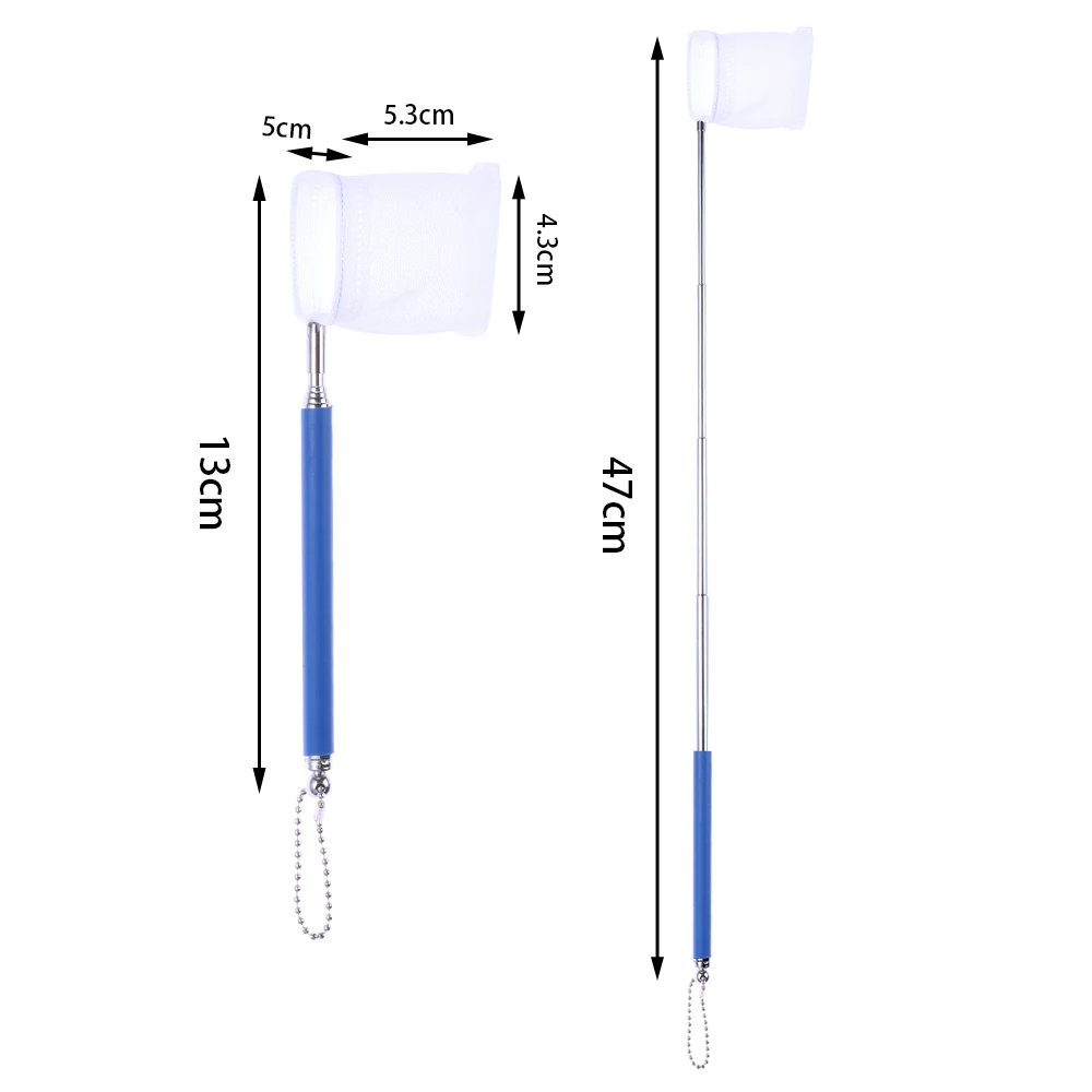 

Fish Cleaning Tools Square Fish Tank Long Handle Stainless steel Mesh Aquarium Retractable Fish Scoop Home Practical Tools