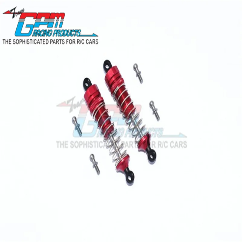 GPM алюминиевые передние/задние Пружинные демпферы 59 мм-6 шт. в комплекте для TRAXXAS