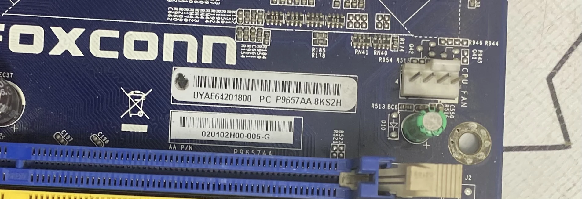 Материнская плата Foxconn P9657AA-8KS2H LGA775 intel | Компьютеры и офис