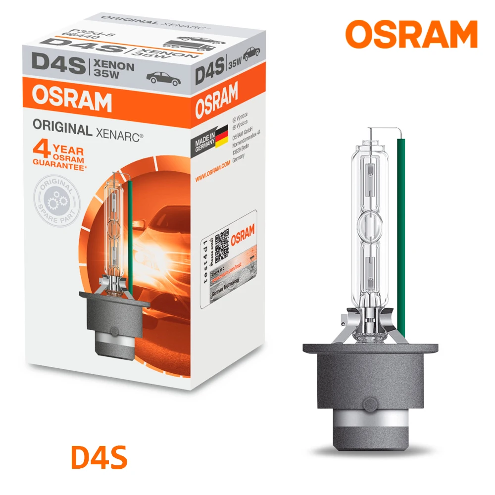Ксеноновая лампа Osram D1S D2S D3S D4S D8S Xenarc Оригинал 66140 66240 66340 66440 66548 | Автомобили и