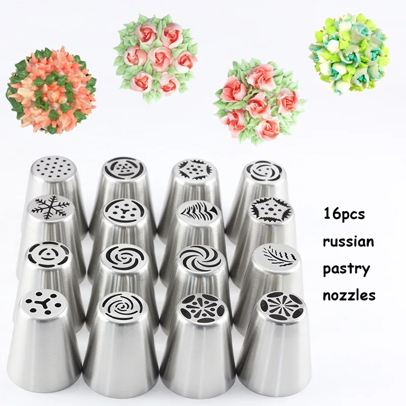 65 шт. кондитерские насадки для украшения торта