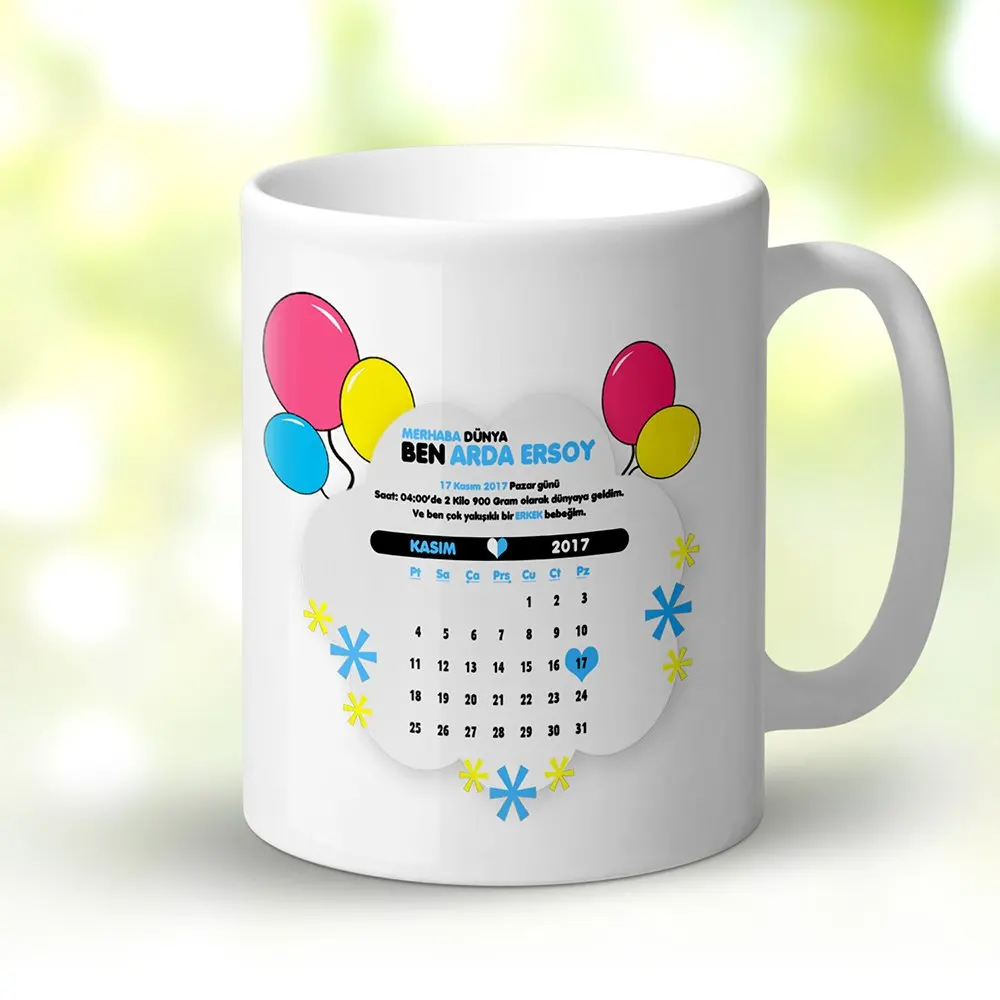 Персонализированные Календарь для маленьких девочек и мальчиков сувенир на день