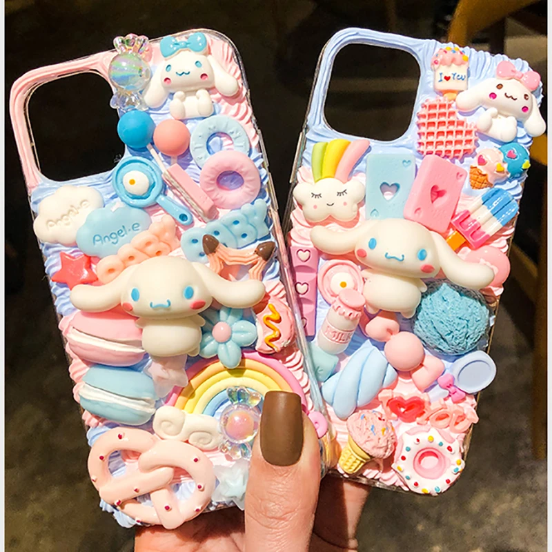 10pcs resin candy charms blessing bag accessories diy slime filling cream gel mobile phone shell lollipop pack candy charm free global shipping