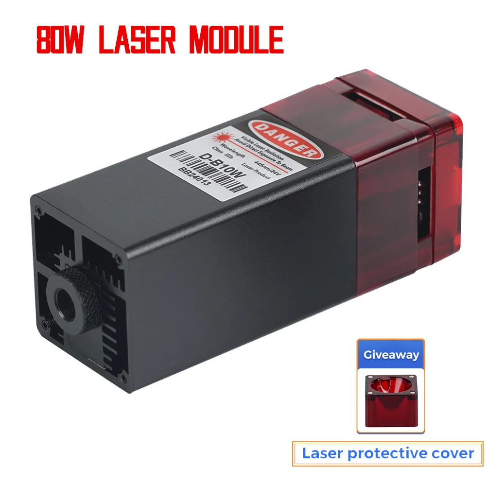 Enlarge Twotrees Laser 15W/40W/80W Laser Module 450Nm For Laser Engraving Machine Cutting Machine Woodworking CNC Engraver