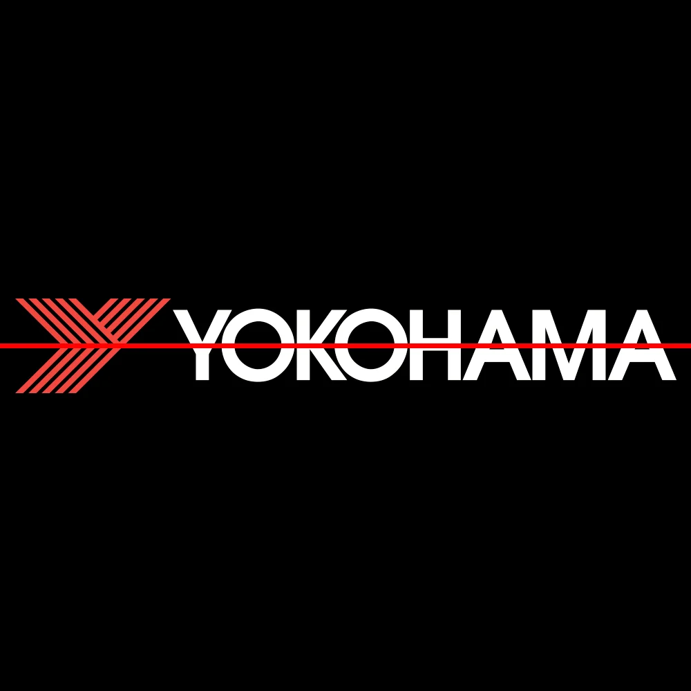 Виниловая водостойкая наклейка на авто &quotYokohama якохама &quot. |