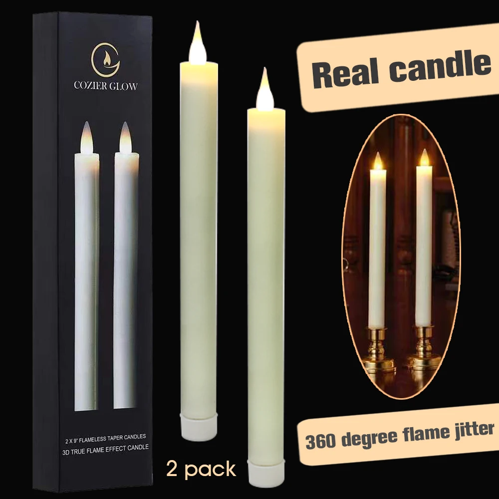 

Flameless Flickering Led Candles Light Tealight Led Battery Power Candles Lamp Electronic Votive Led Lamp Halloween Home Decor