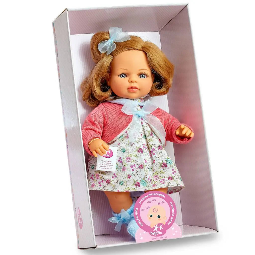 Кукла BERJUAN мягконабивная 40см Laura (1072)
