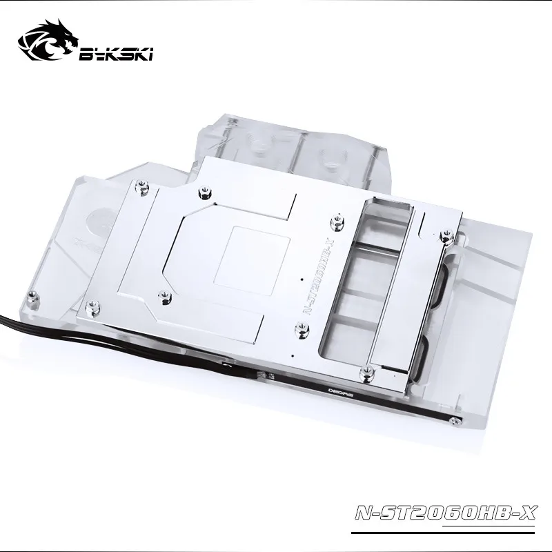 

Bykski Full Coverage RGB/A-RGB GPU Water Block For Zotac RTX2060-6GD6 OC HB/GTX1660Ti-6GD6 OC HA Graphics Card N-ST2060HB-X