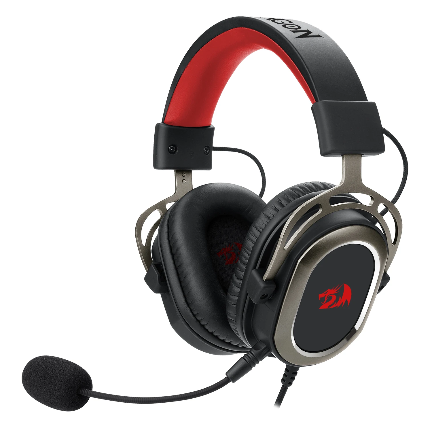 Проводная игровая гарнитура Redragon H710 с поддержкой USB 7 1 объемный звук пенные
