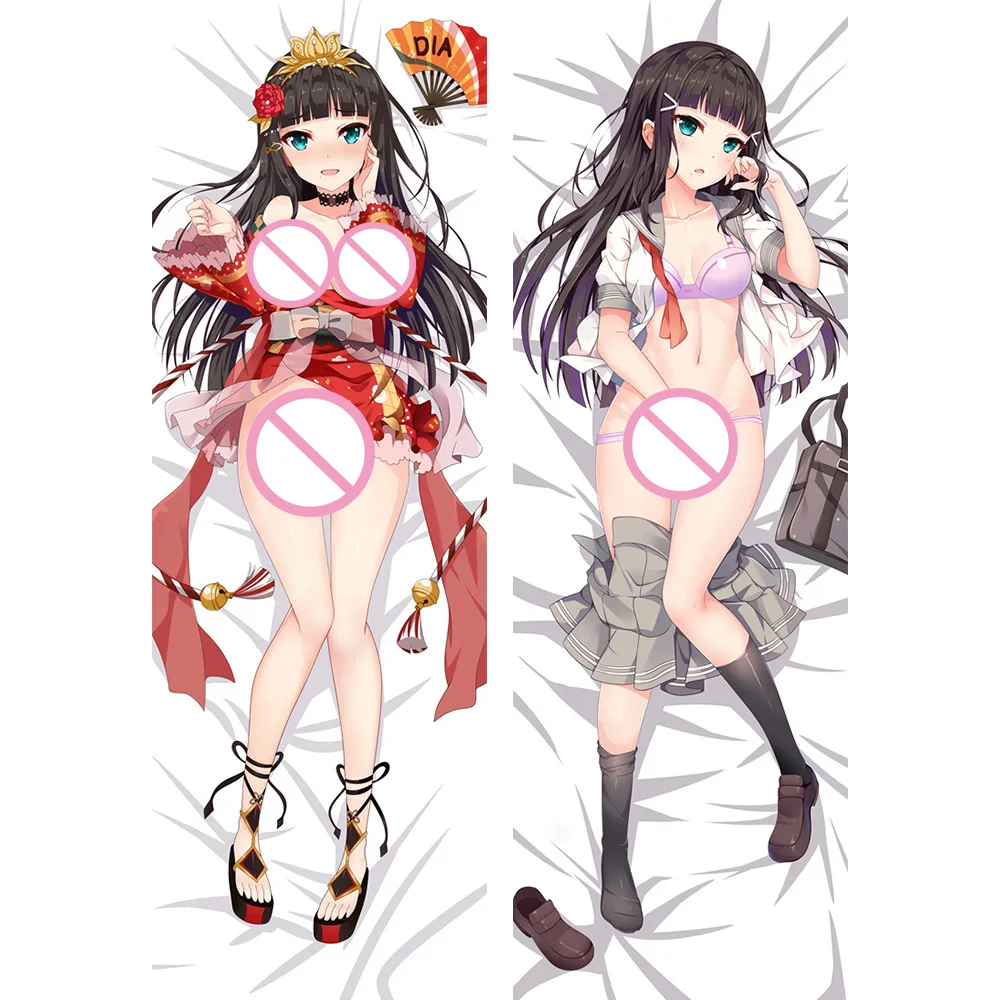 

Kurosawa Dia Japanese Style Pillowcase Hugging Body Dakimakura Cosplay Soft Durable Pillow Case Cover Gift