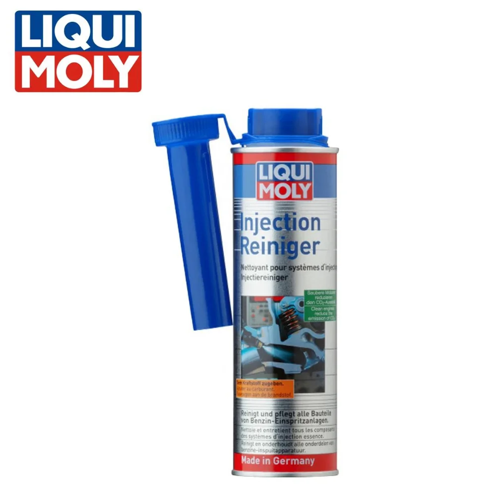 

Очиститель инжектора Liqui Moly, улучшение выбросов бензина, 300 мл, защита для очистки соответствует требованиям двигателя, выхлопные газы, крас...