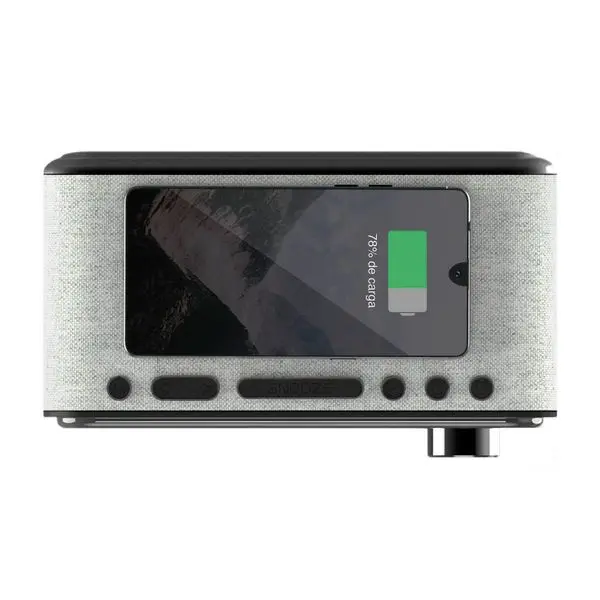 Часы-радио с беспроводным зарядным устройством энергосистема динамик 4 Bluetooth 5 0 10