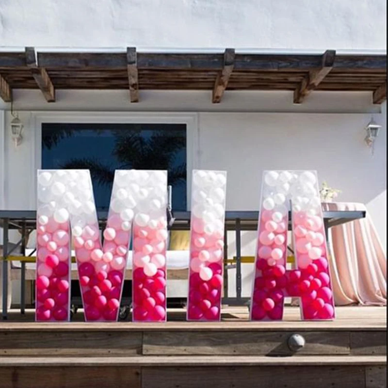 Наполнитель для воздушных шаров мозаичная рамка с надписью сделай сам детского