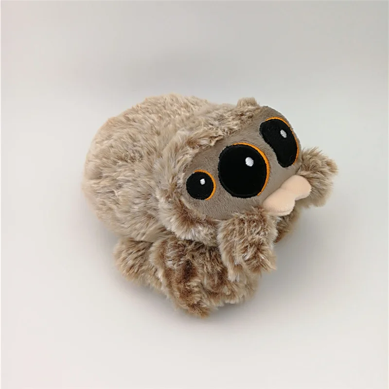 

Cartoon Anime Animal Big Eyes Spider Lucas Soft Brown Plush Toy Doll Children Kids Bithday Gifts Car Sofa Decoration K19