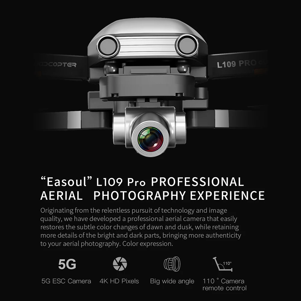 2 4G 4CH 6 Axis 4K Quadcopter Бла (беспилотный летательный аппарат 5G HD GPS Камера долгий срок