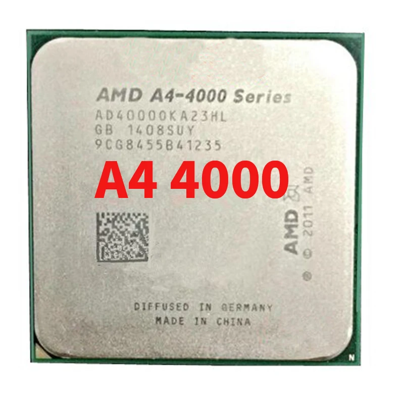 

AMD A4-Series A4 4000 3,0 GHz Dual-Core CPU AD4000OKA23HL Socket FM2