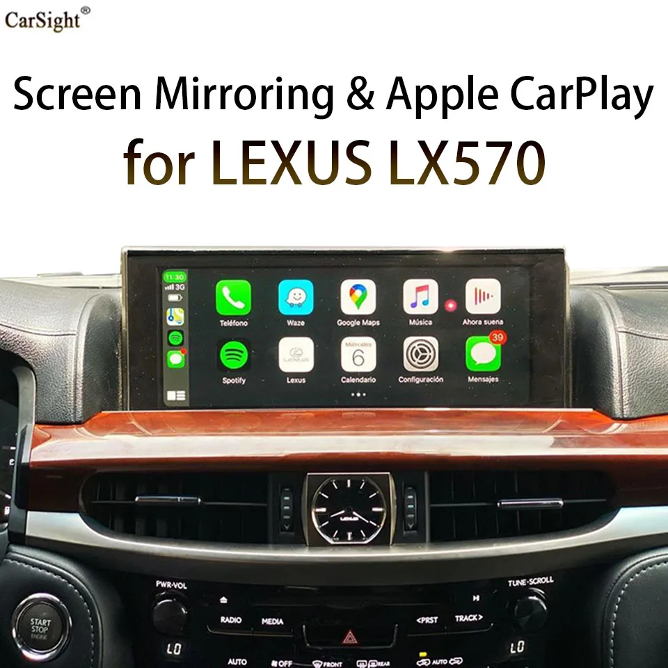 2020 China Manufacturer Car Multimedia CarPlay Systems Camera Video Interface for Lexus LX570 In-Dash OEM Display | Автомобили и