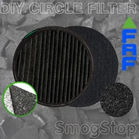 diy evrensel multifunctional hepa karbon smog stop filter pm2 5 air cleaner ventilation duct
