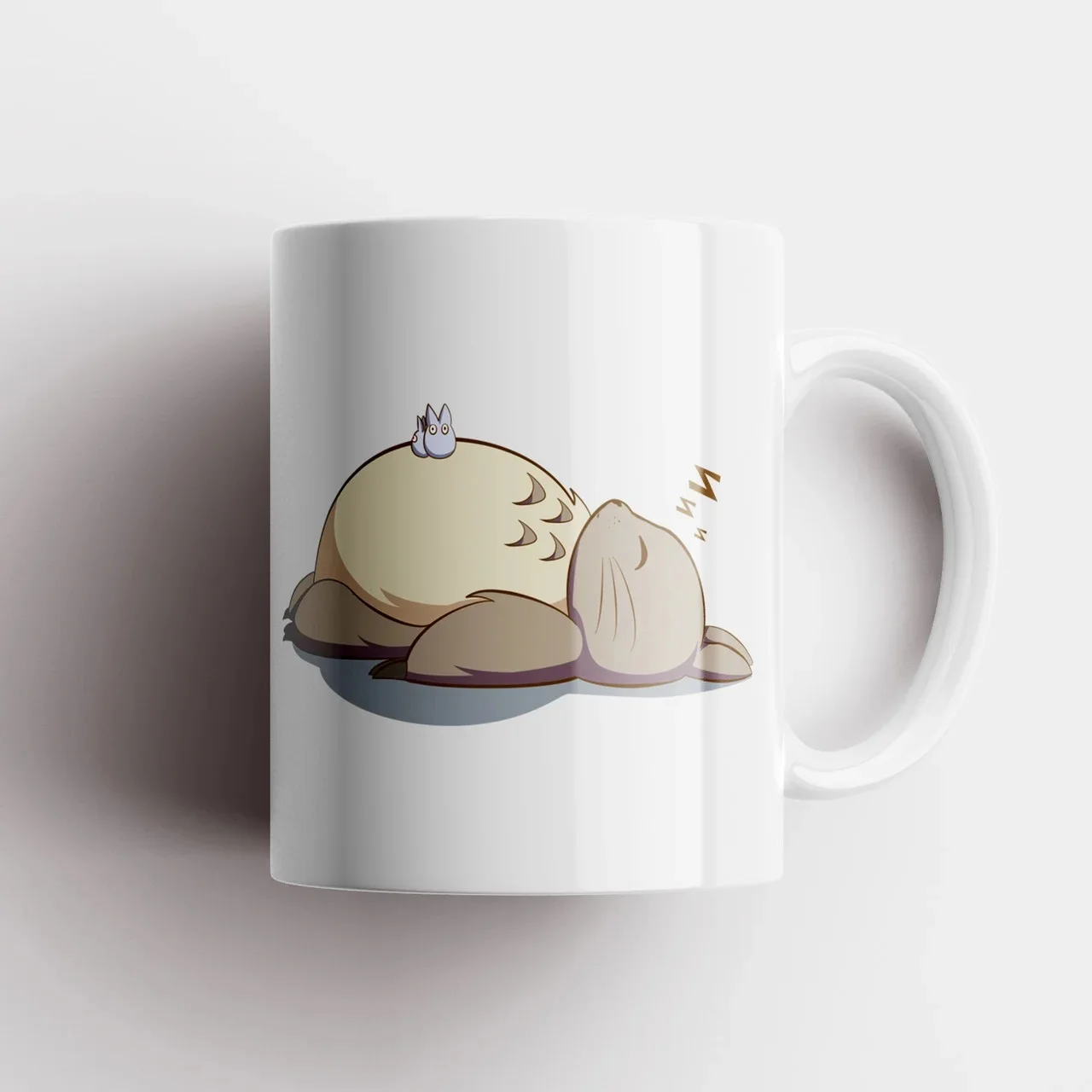 Керамическая кружка Мой сосед То́торо My Neighbor Totoro Аниме Прикольные для в подарок