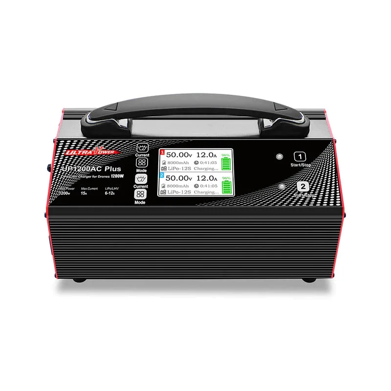 Зарядное устройство для беспилотных летательных аппаратов Ultra Power UP1200AC PLUS 2X600W 15A 6-12S