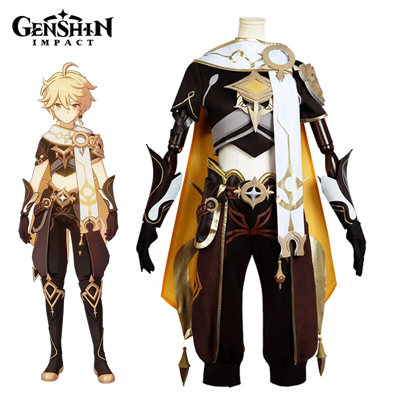 

Костюм косплея геншина ударопрочный путешественник этера костюм сороа Конг мужской костюм на Хэллоуин геншин имитация disfraz hombre