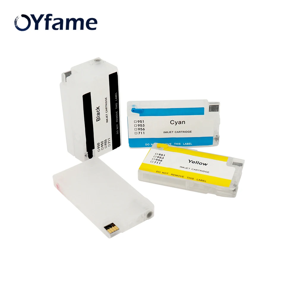 OYfame для HP 950 951 Hp заправляемые чернильные картриджи 8610 8620 8630 8640 принтер картридж с