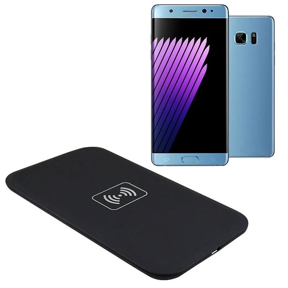 Smart Qi Wireless Charger For Samsung Galaxy S8 S7 S6 Note7 edge Charging Pad iPhone X 8 Plus | Мобильные телефоны и