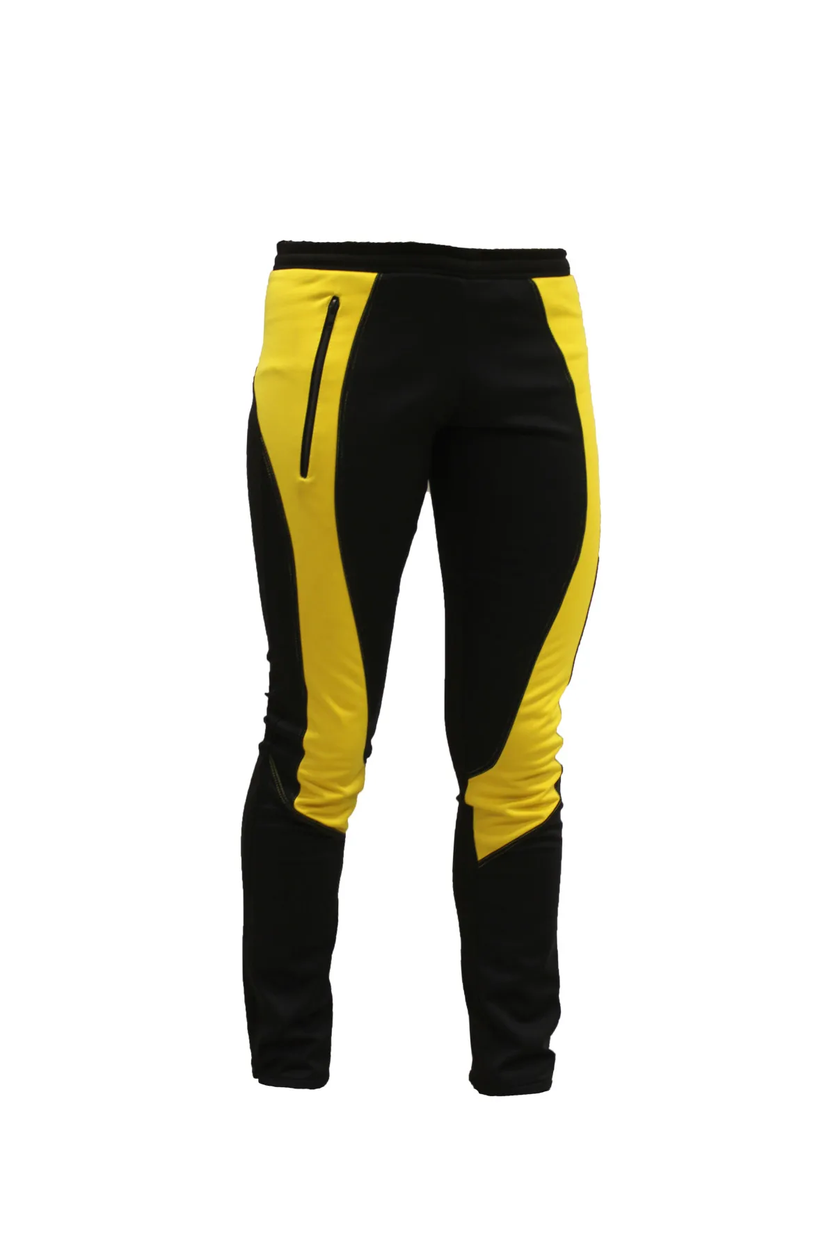 Разминочные брюки &quotВолна&quot SKIKROSS черн.-желт. | Спорт и развлечения