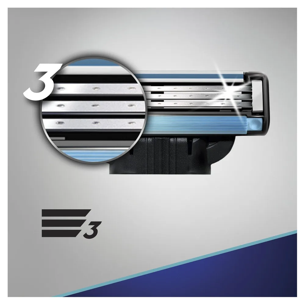 Сменные кассеты Gillette Mach 3 12 шт. | Красота и здоровье