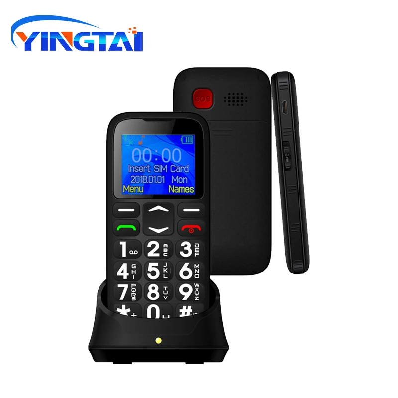 YINGTAI T19 кнопочный телефон одна SIM карта длинный режим ожидания GSM для пожилых