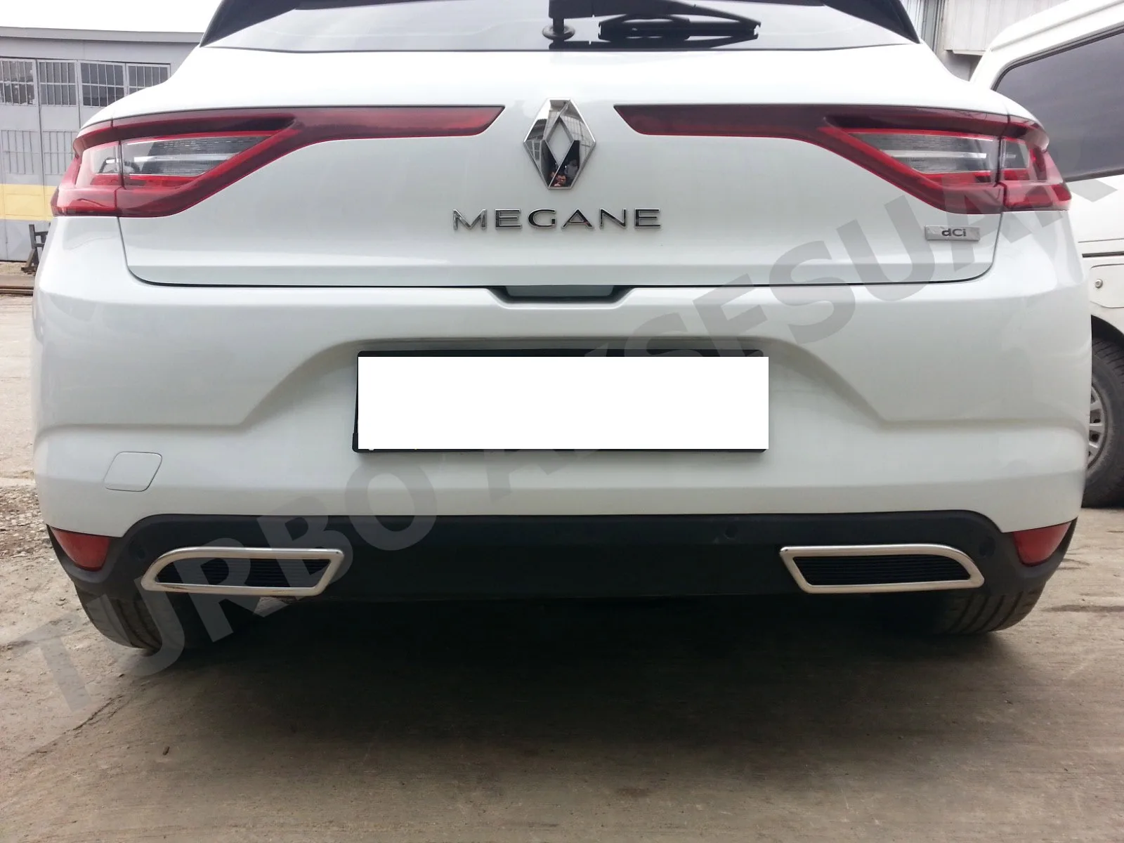 

Хромированный выпускной клапан из нержавеющей стали для Renault Megane 4 Hb (2016-)