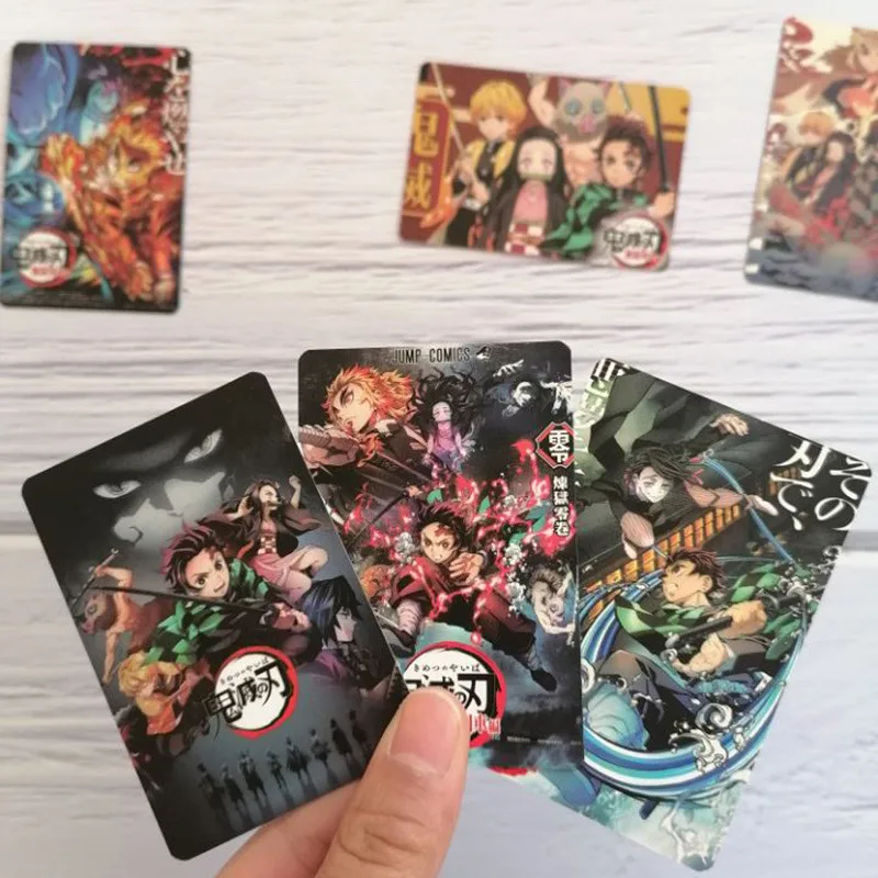 

7 pcs Demon Slayer Double Sides LOMO Cards Anime Postcards Kamado Tanjirou Kamado Nezuko Agatsuma Zenitsu