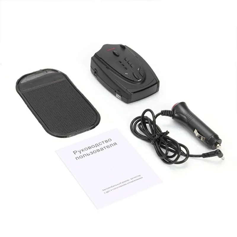 

STR-525 Car Anti Radar Detector for Vehicle Radar Speed Voice Alarm Warning Car Detector English/Russian Voice Auto Accessories