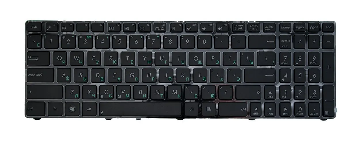 Клавиатура для ноутбука Asus A52JE с рамкой | Компьютеры и офис