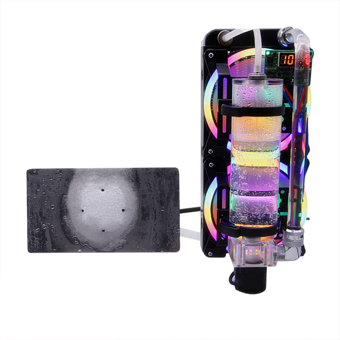 

IPad Water Cooled Radiator Double Fans Cooler For 7.9 Inches /11 Inches /12.9 Inches IPad (With IPad Case)