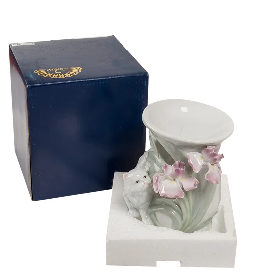 CMS-04/ 3 Арома-лампа &quotКотенок с ирисом&quot (Pavone) | Дом и сад