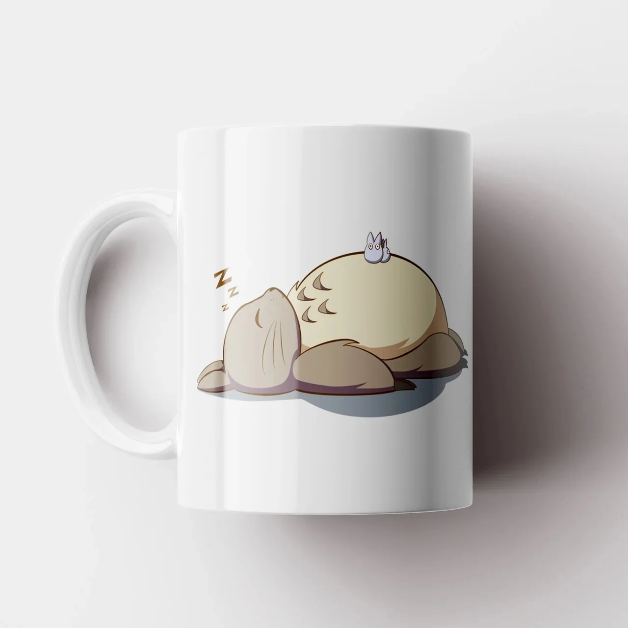 Керамическая кружка Мой сосед То́торо My Neighbor Totoro Аниме Прикольные для в подарок