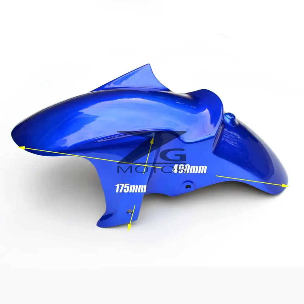 ABS синий переднее крыло подходит для мотоцикла Yamaha FZ6N FZ6S