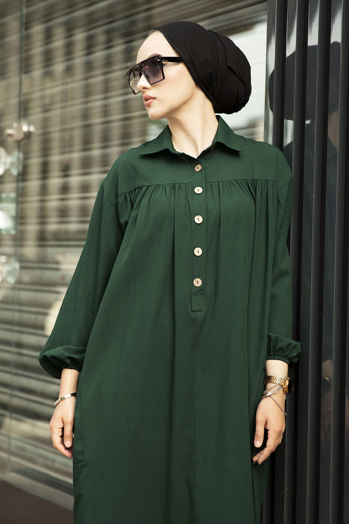 

Натуральная туника, хиджаб, мусульманская Женская туника, новый сезон, высокое качество, большие размеры, мусульманская одежда из Турции в Д...