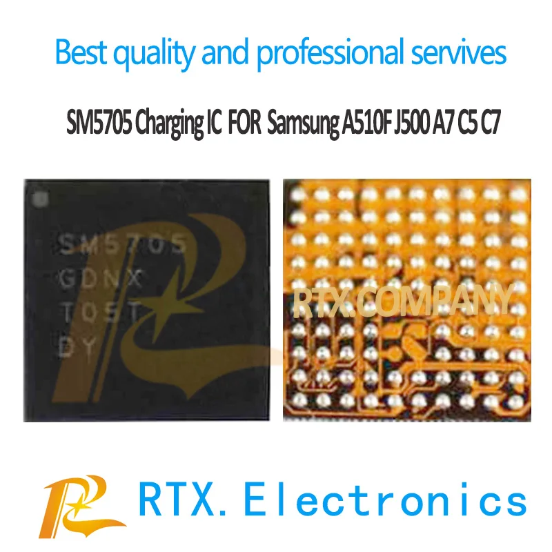 Микросхема для зарядки SM5705 Samsungs Galaxys A510F J500F C5 C7 A7 2016 a5100 A8000 A5 микросхема управления