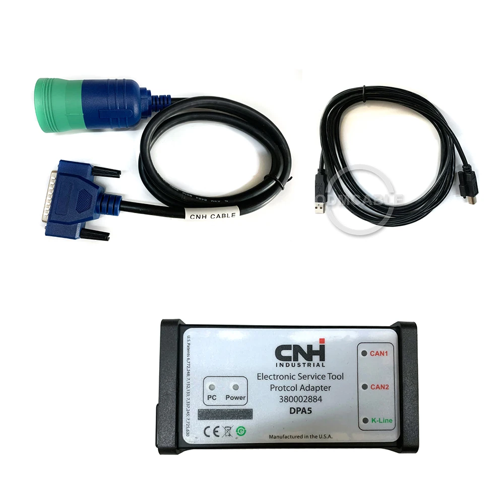 

9.4 CNH est dpa5 Service Tool New Holland Case with EDL V2 Agriculture 5.2 AG Diagnosis scanner tools