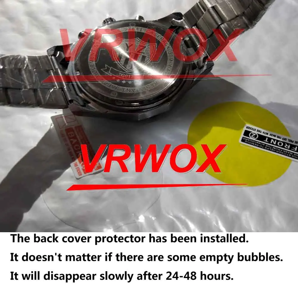 3 шт. [защитное покрытие для задней крышки часов] Защитная круглая мягкая